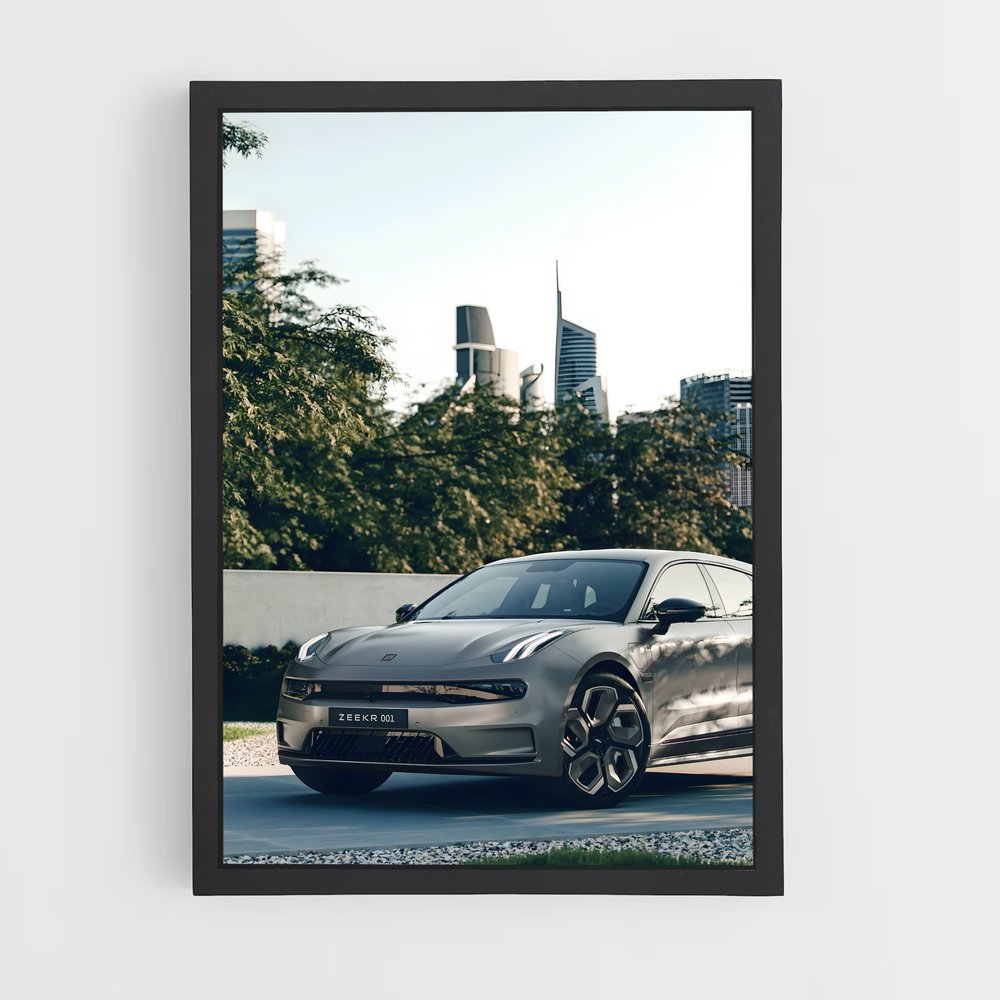 Poster Zeekr automobile – affiche Geely (vue 2)